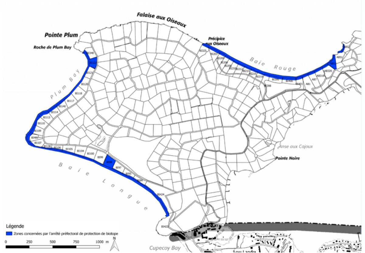 A vendre Propriété au Terres Basses avec encore 900m²