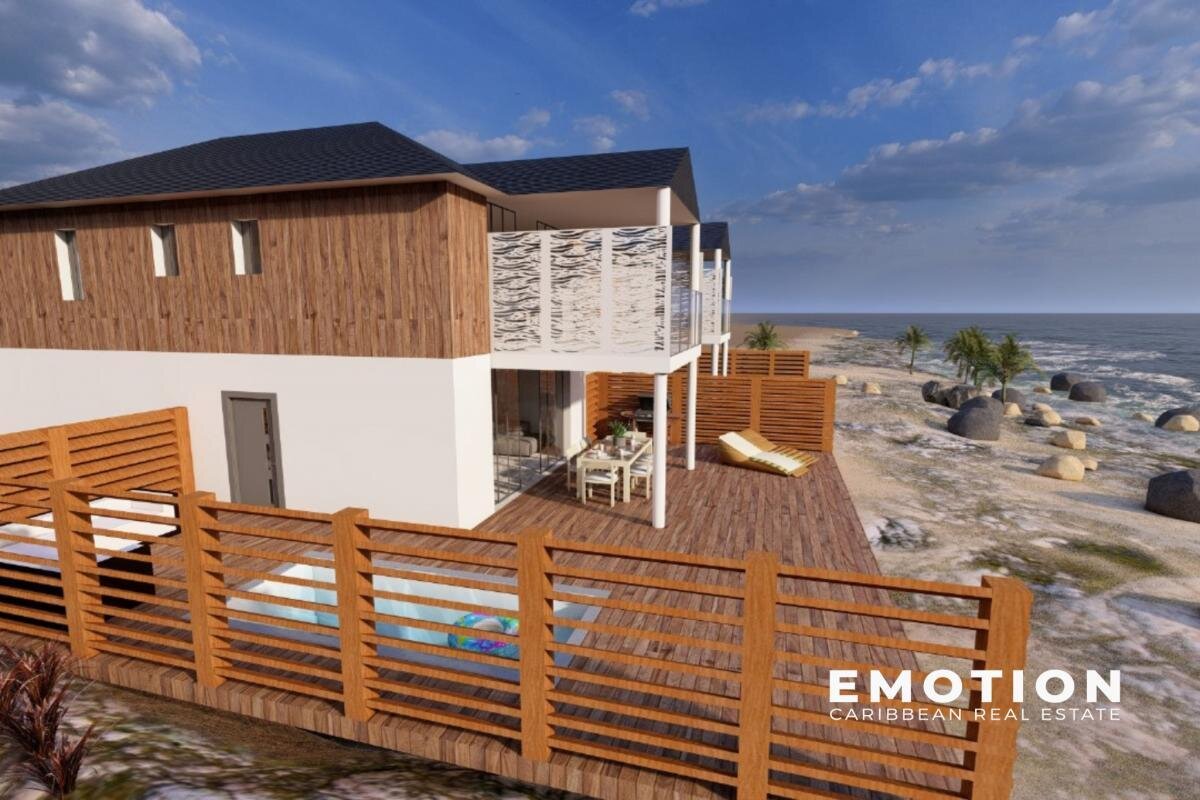 Villa T4 en bord de mer à Oyster Pond