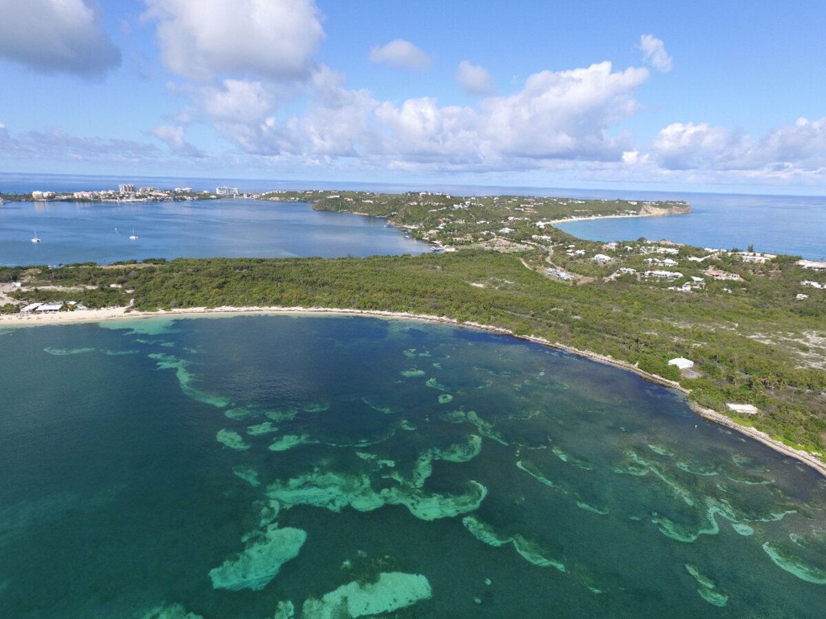 27 acres Beachfront St Martin