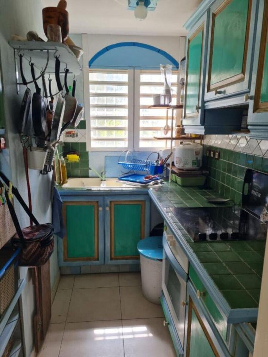 Sous promesse de ...Oyster Pond...Vue lagon magnifique