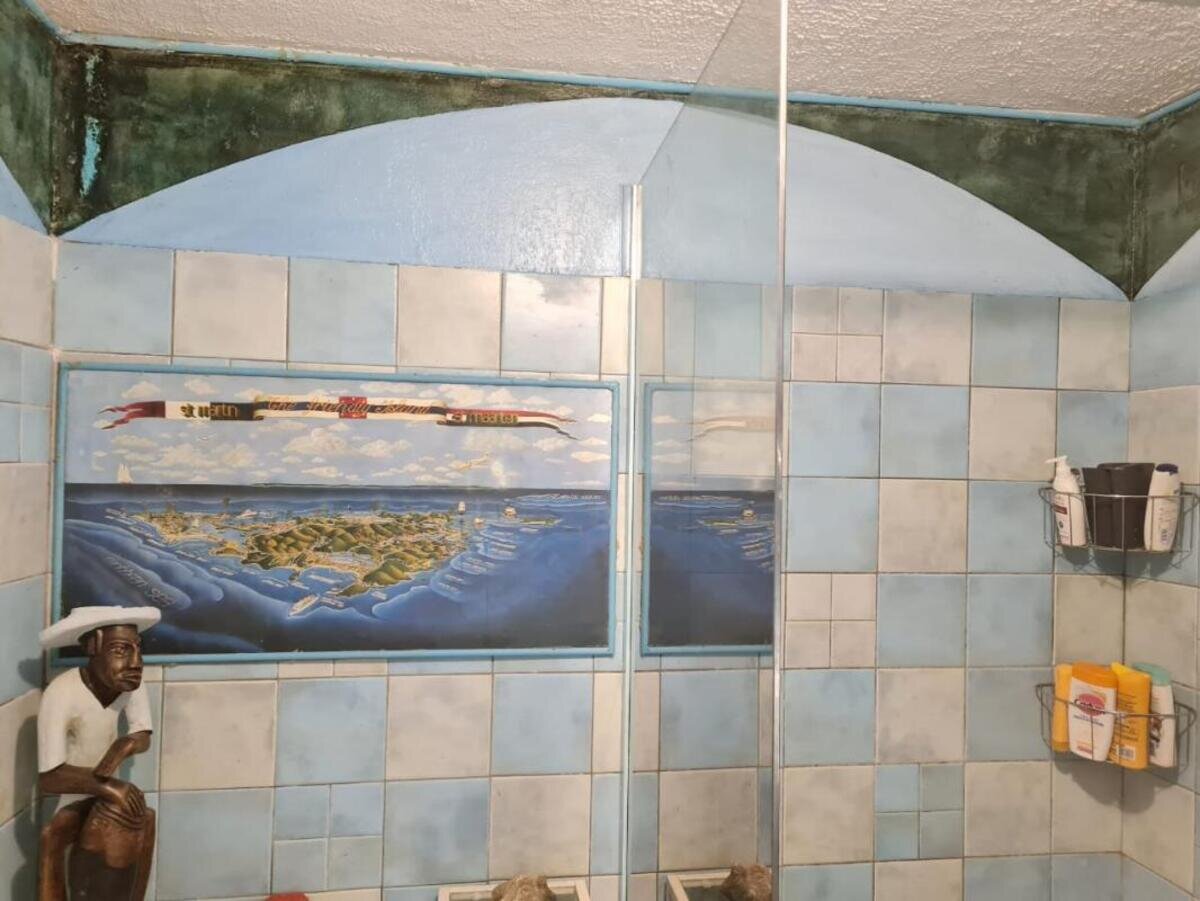 Sous promesse de ...Oyster Pond...Vue lagon magnifique