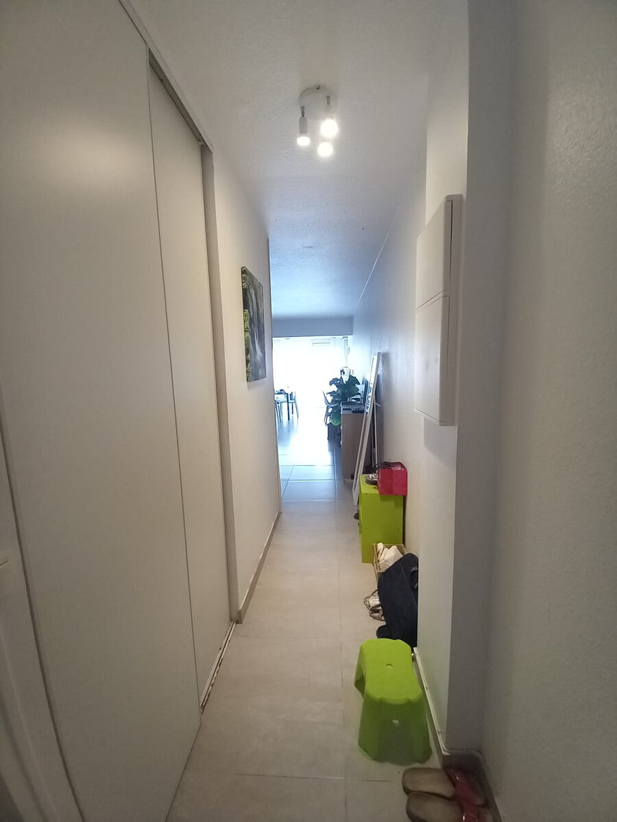 Studio Flamboyant on the beach.