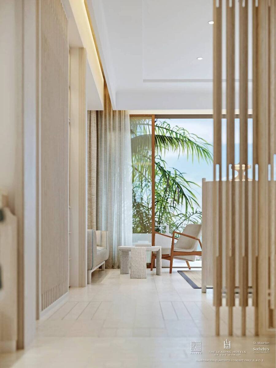 Titre Luxury Living In Sint Maarten-2 Bedroom + Den