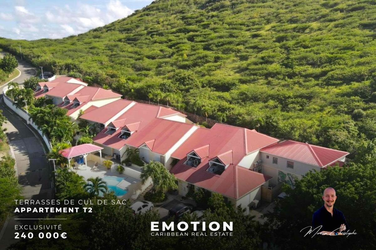 Appartement T2 54m2, Terrasse de Cul de Sac