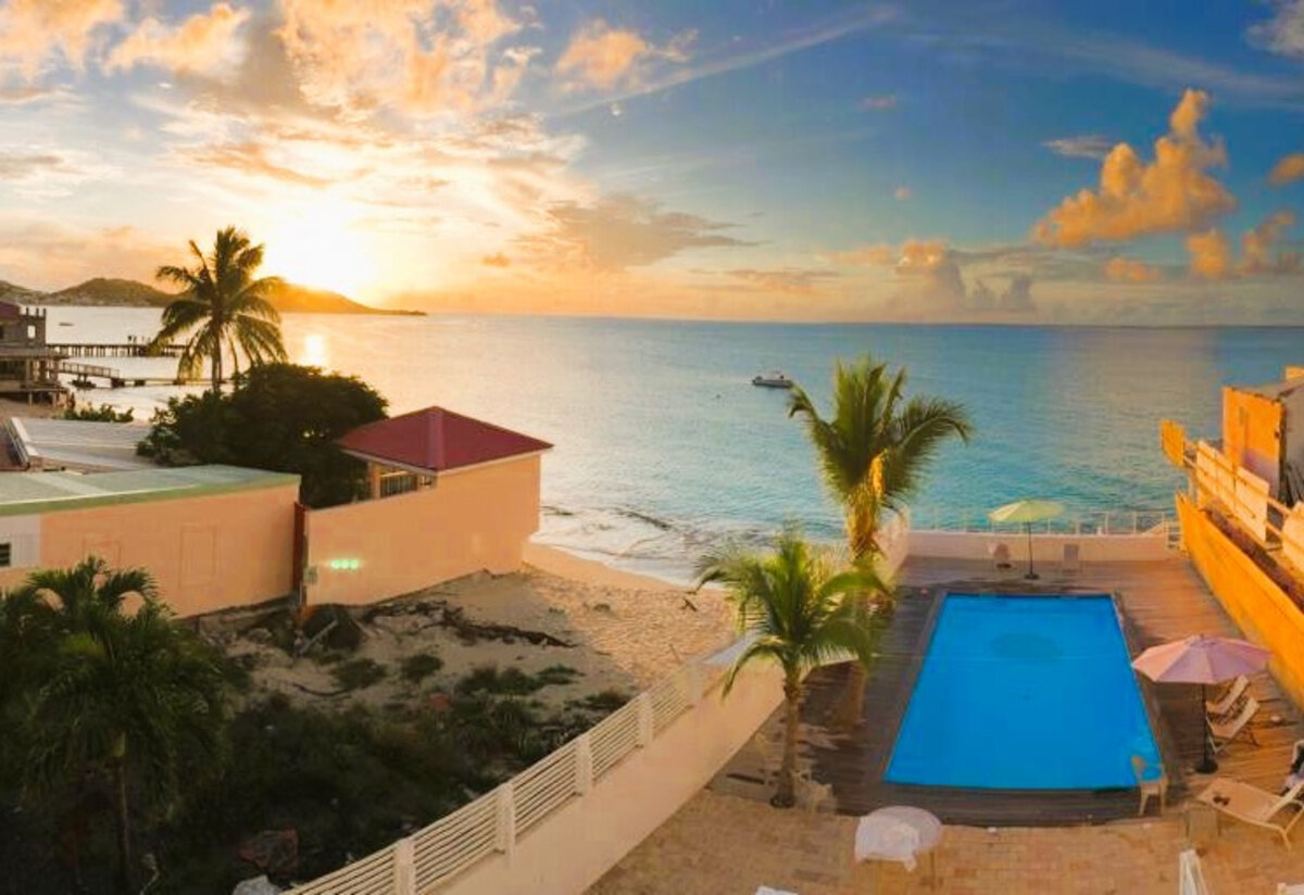 Appartement Rare - Pleine Vue Mer Grand Case