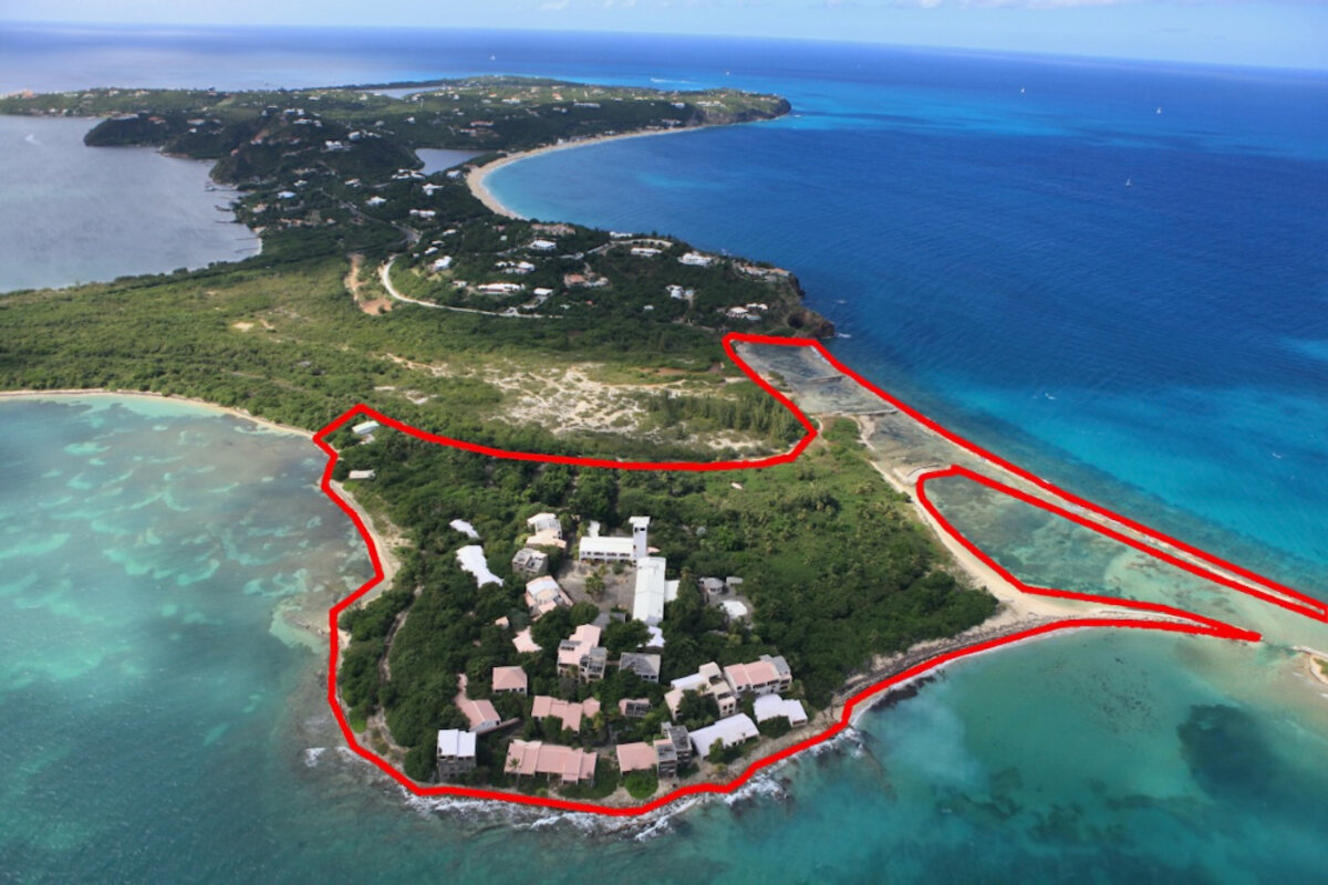 27 acres Beachfront St Martin