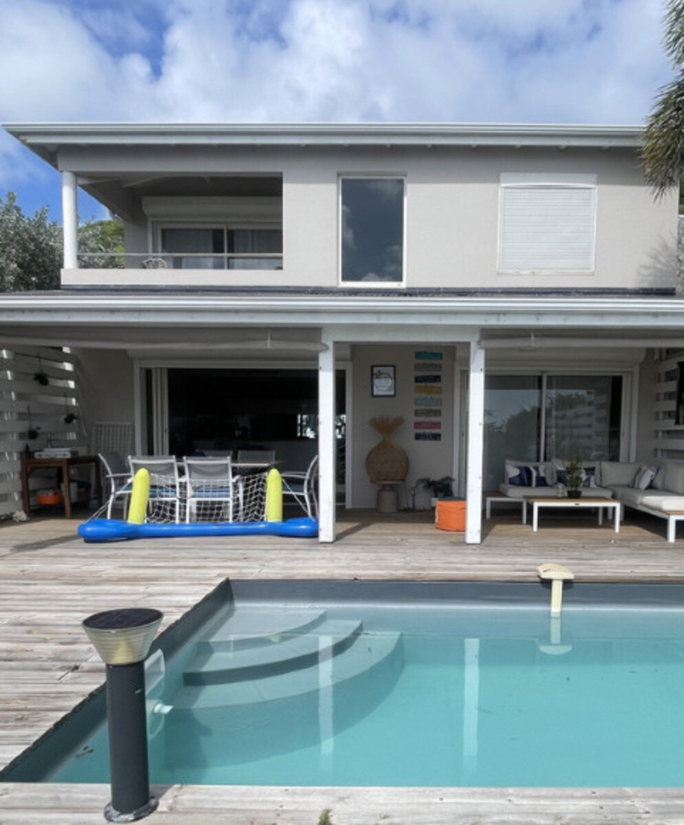 Villa vue panoramique depuis la Baie de Cul de Sac