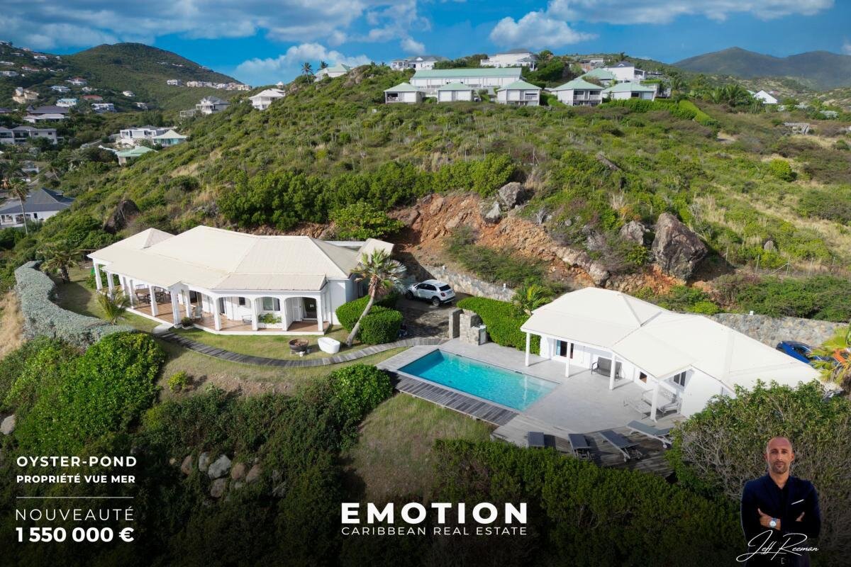 Ensemble immobilier vue mer - villa T4 + bungalow T3 - 173 m