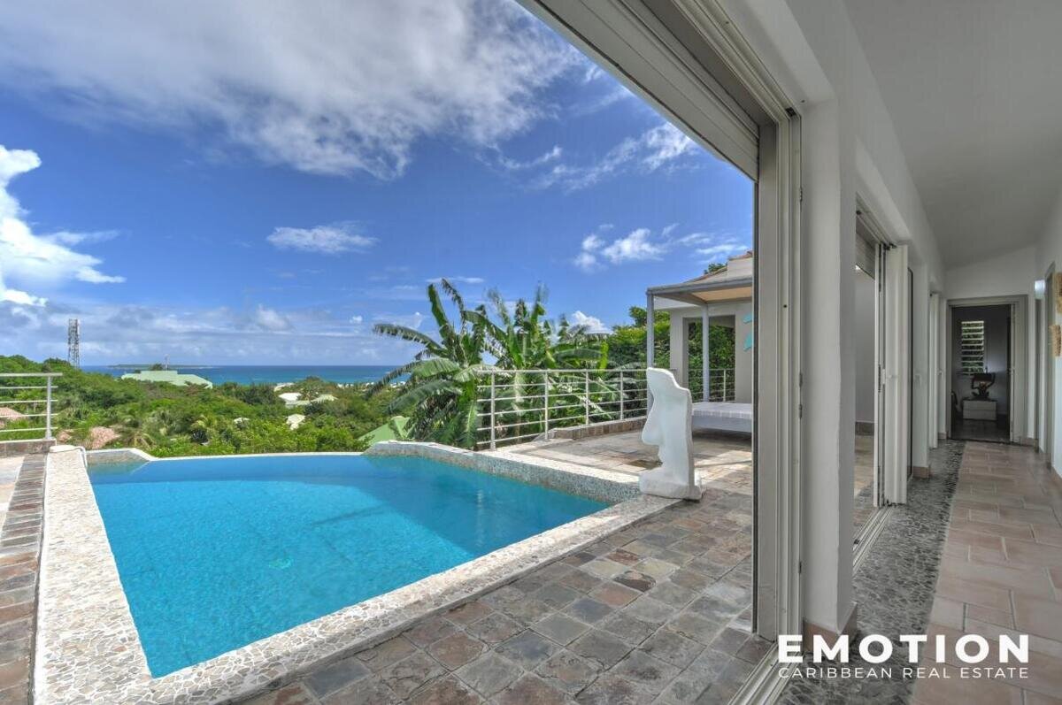 Villa T4 Avec Piscine Et Vue Mer - Jardin De La Baie Orient