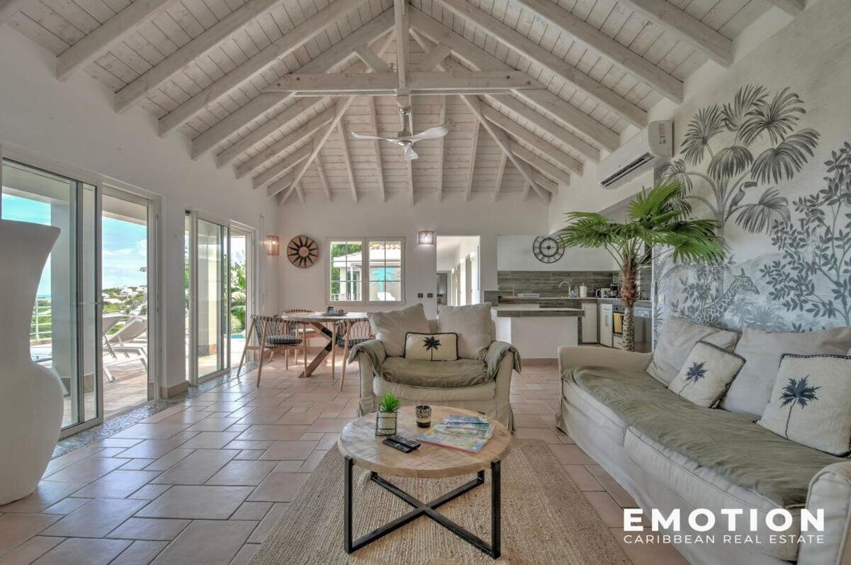 Villa T4 Avec Piscine Et Vue Mer - Jardin De La Baie Orient