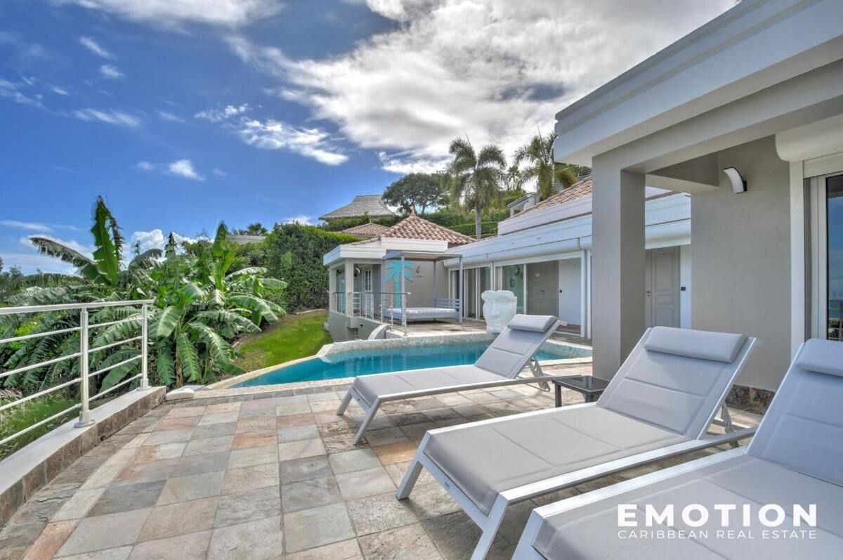 Villa T4 Avec Piscine Et Vue Mer - Jardin De La Baie Orient