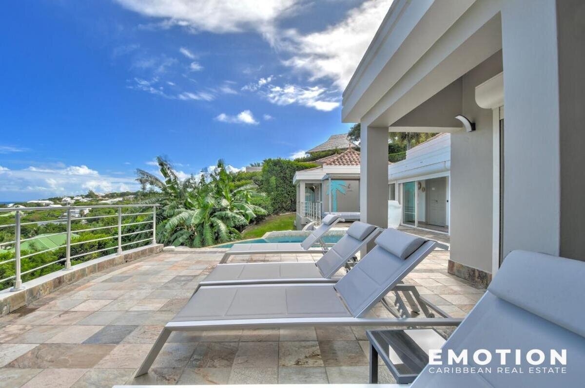 Villa T4 Avec Piscine Et Vue Mer - Jardin De La Baie Orient