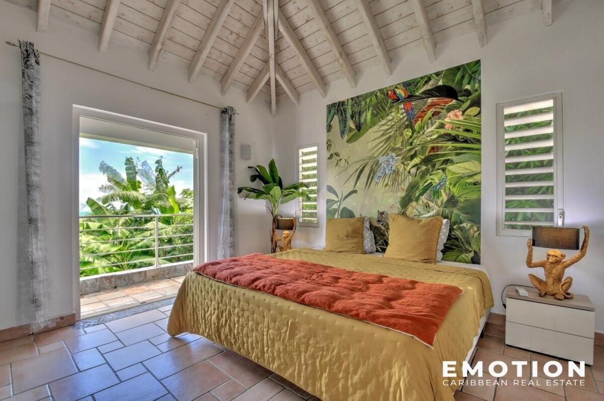 Villa T4 Avec Piscine Et Vue Mer - Jardin De La Baie Orient