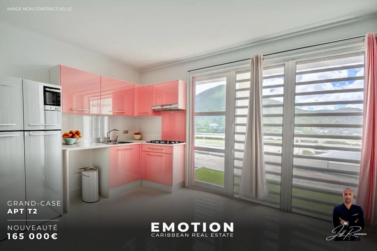 Appartement T2 48 m2 - Grand Case