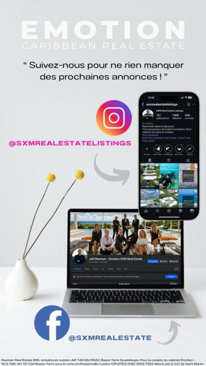 4-room house with sea view - Oyster Pond