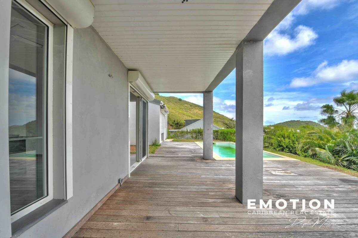 Villa T4 individuelle avec vue mer sur Saint Barthélémy