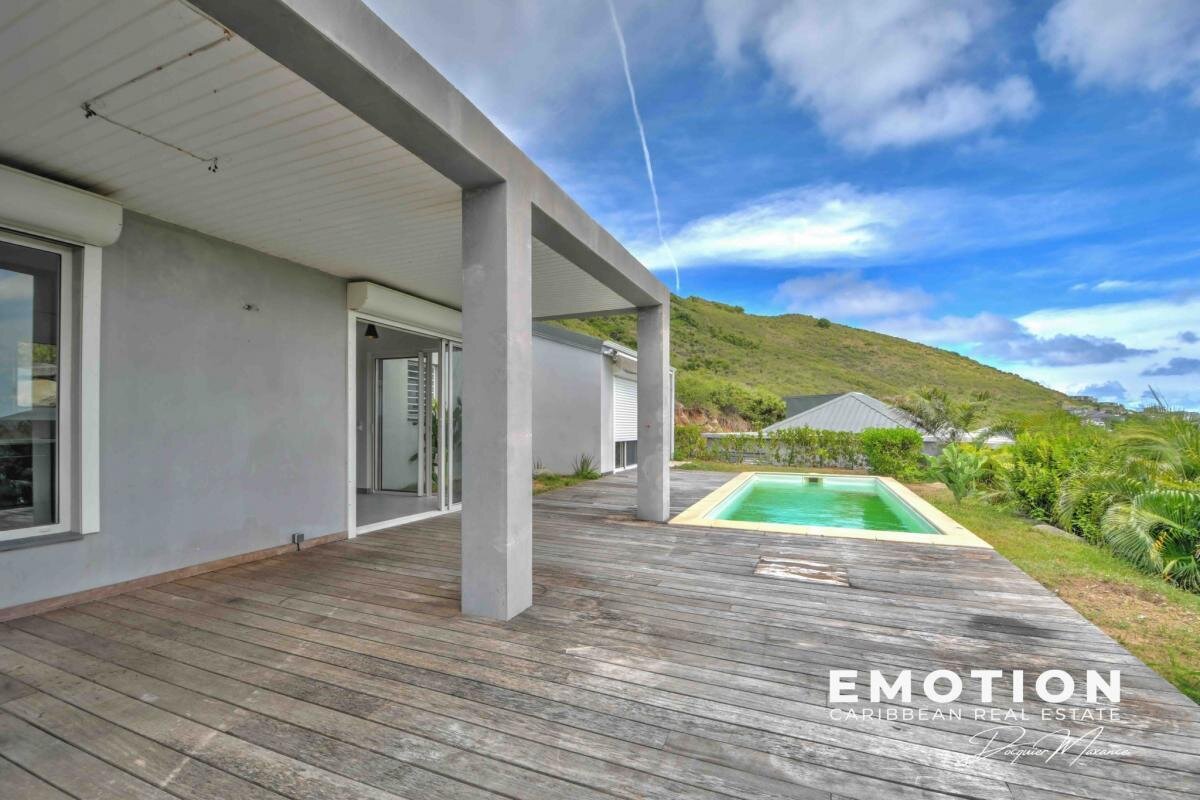 Villa T4 individuelle avec vue mer sur Saint Barthélémy