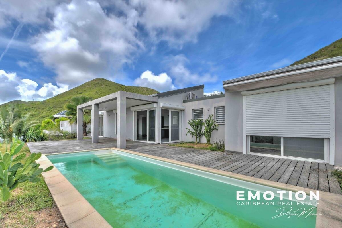 Villa T4 individuelle avec vue mer sur Saint Barthélémy