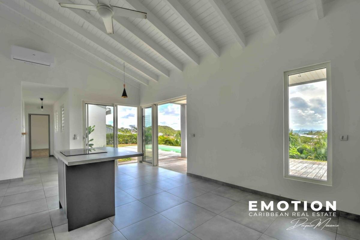 Villa T4 individuelle avec vue mer sur Saint Barthélémy