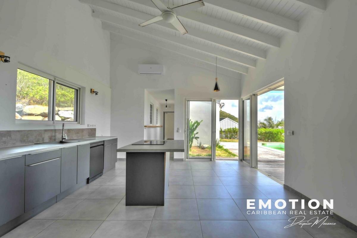 Villa T4 individuelle avec vue mer sur Saint Barthélémy