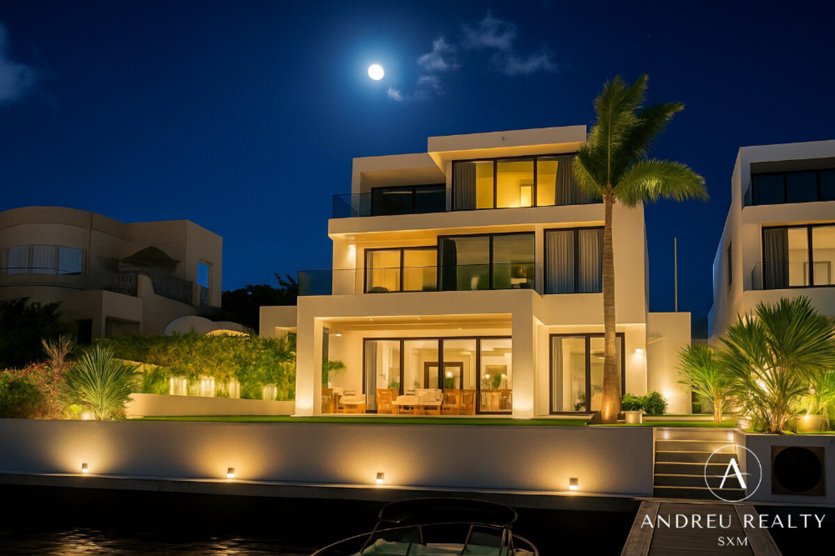 Villa Lagoon Neuve avec Piscine & Quai Privé