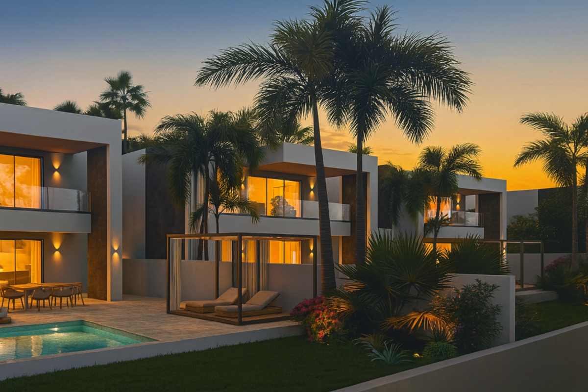 AQUA VILLA avec Ponton – Neuf à Cupecoy