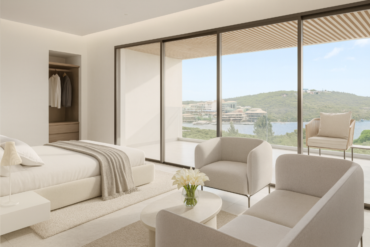 AQUA VILLA avec Ponton – Neuf à Cupecoy