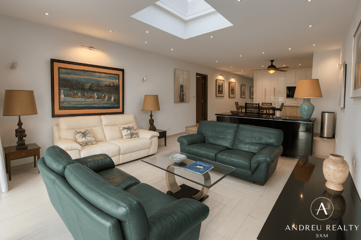 Élégant Condo 3 Chambres – Cupecoy Beach Club