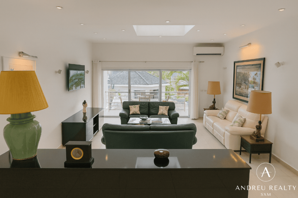 Élégant Condo 3 Chambres – Cupecoy Beach Club