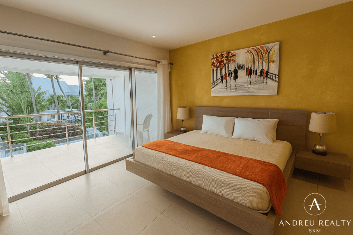 Élégant Condo 3 Chambres – Cupecoy Beach Club