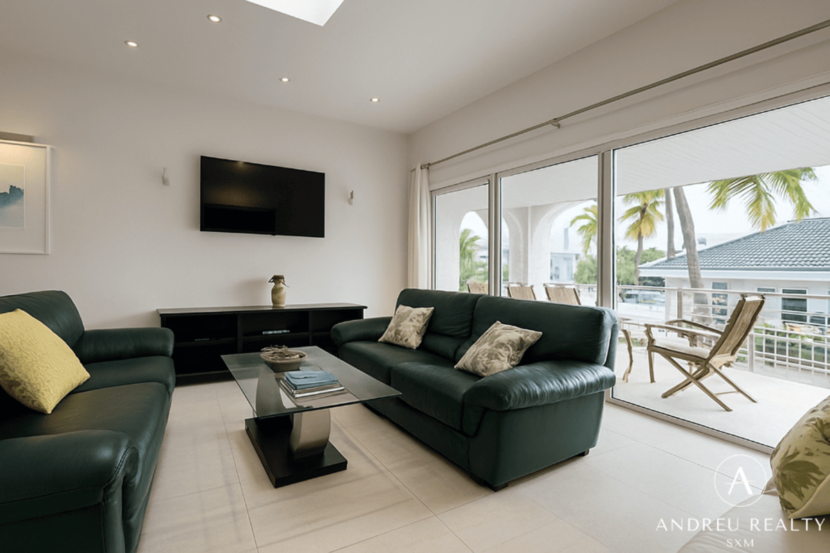 Élégant Condo 3 Chambres – Cupecoy Beach Club