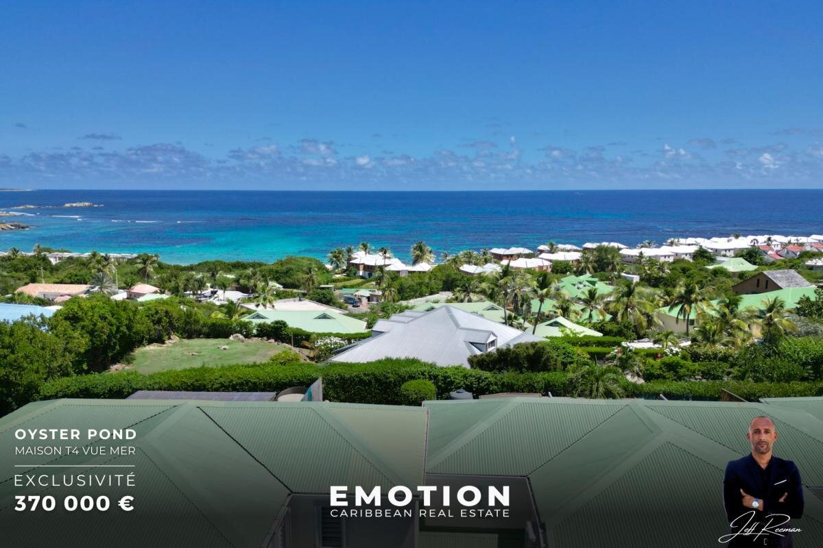 4-room house with sea view - Oyster Pond