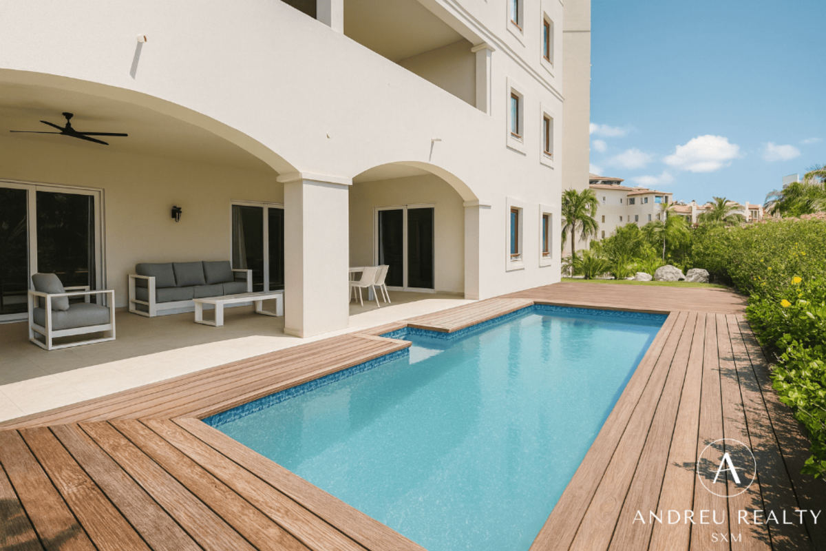 Location Long Terme – Condo de Luxe Porto Cupecoy