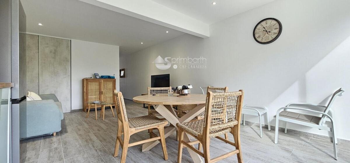 Proche Marigot - Apt 1 Chb 2 Sdb meublé