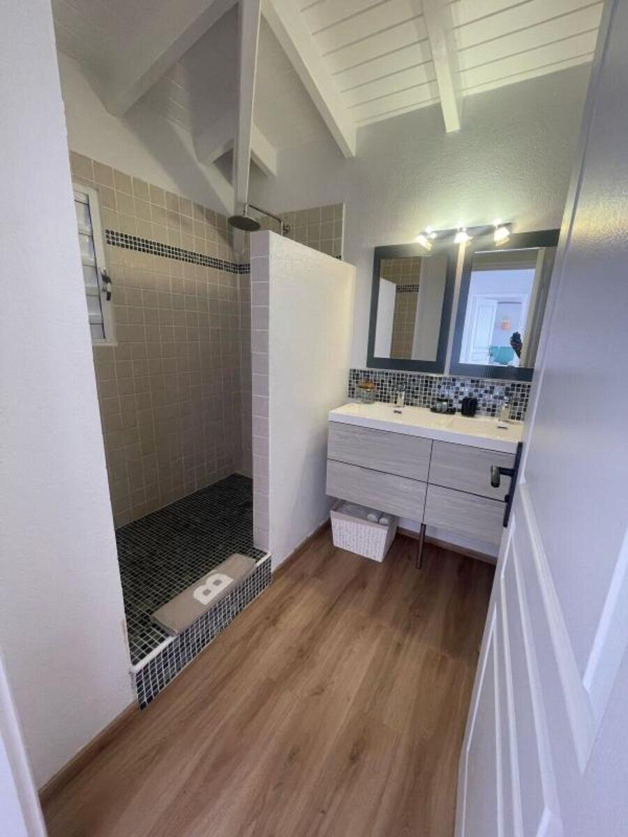 Villa vue panoramique depuis la Baie de Cul de Sac