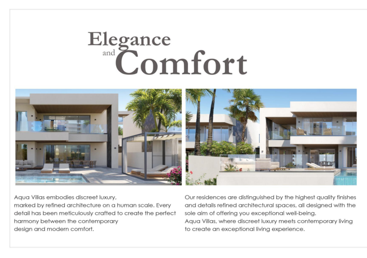 AQUA : Luxury Pre-Construction Villa in Paradise