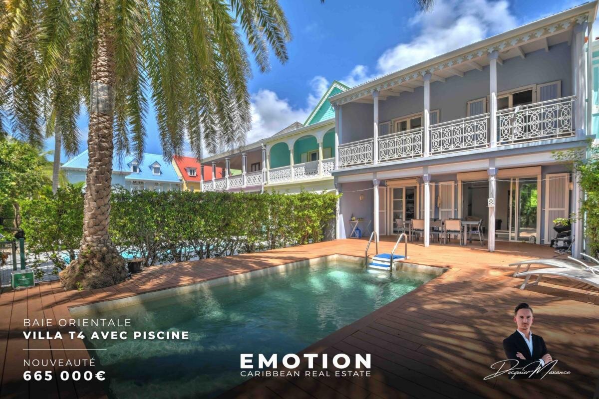 4-room villa with private pool - Baie Oriente