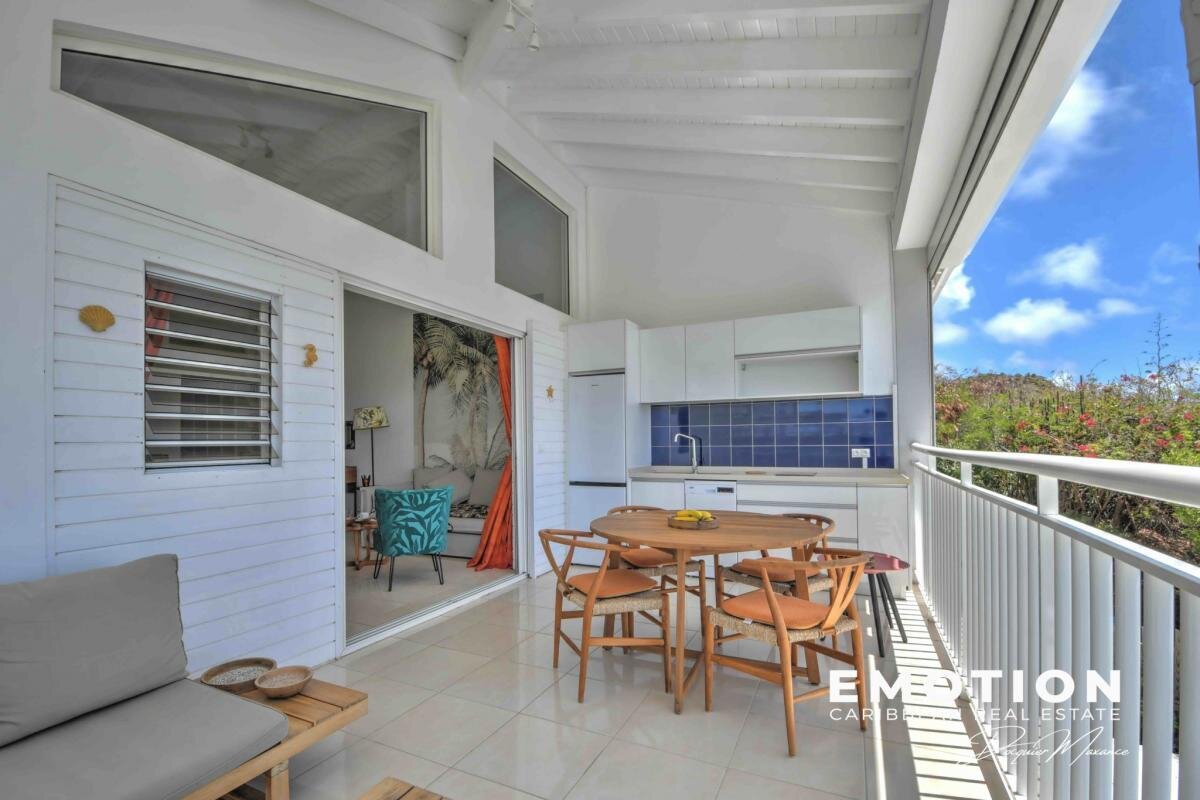 Appartement T1 avec vue mer à 180o sur la plage