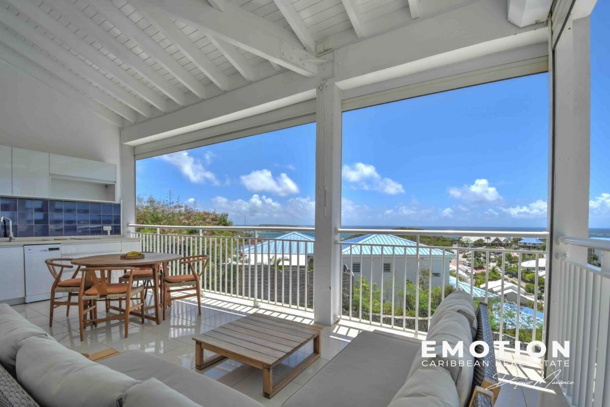 Appartement T1 avec vue mer à 180o sur la plage