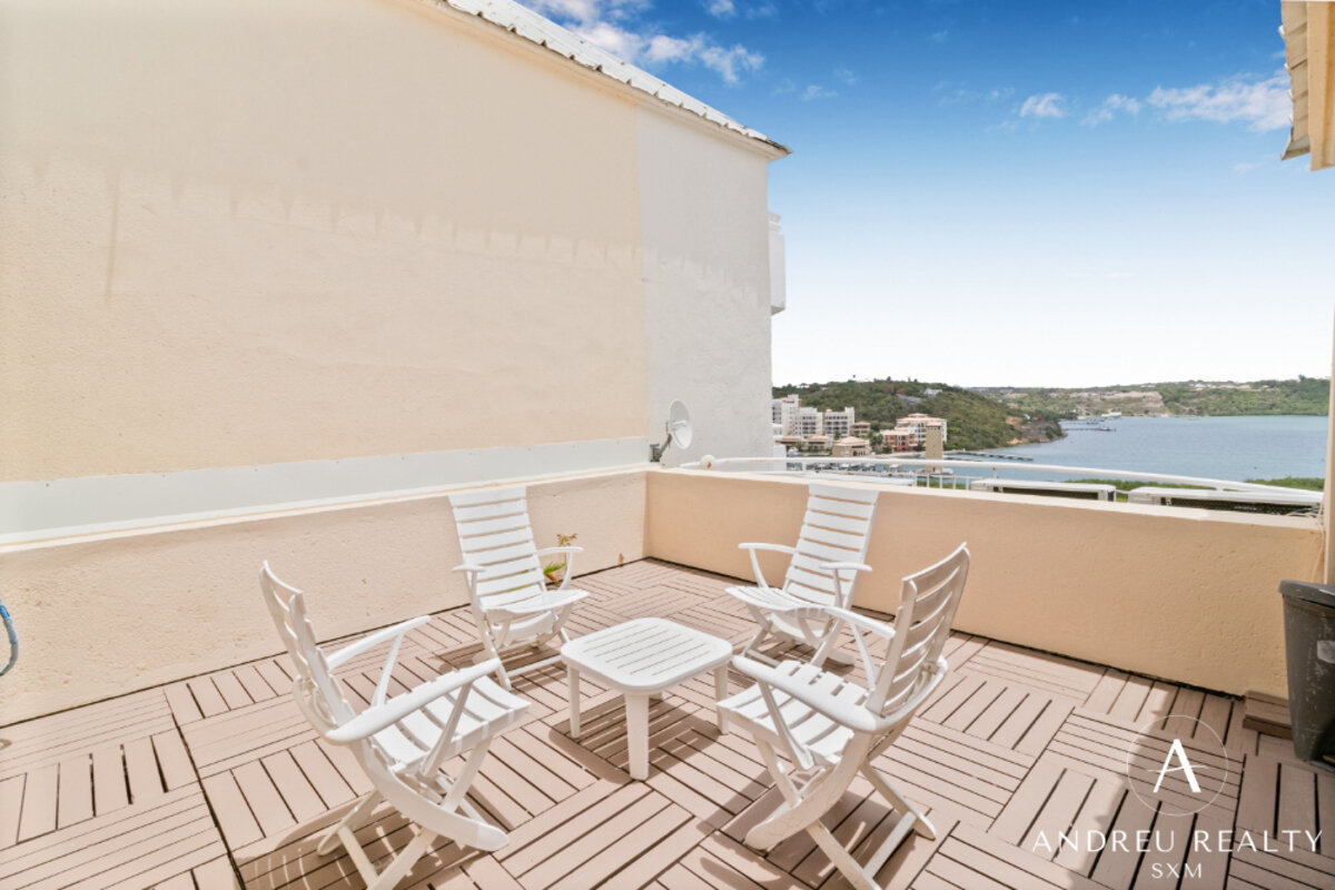 Penthouse Front de mer à Cupecoy