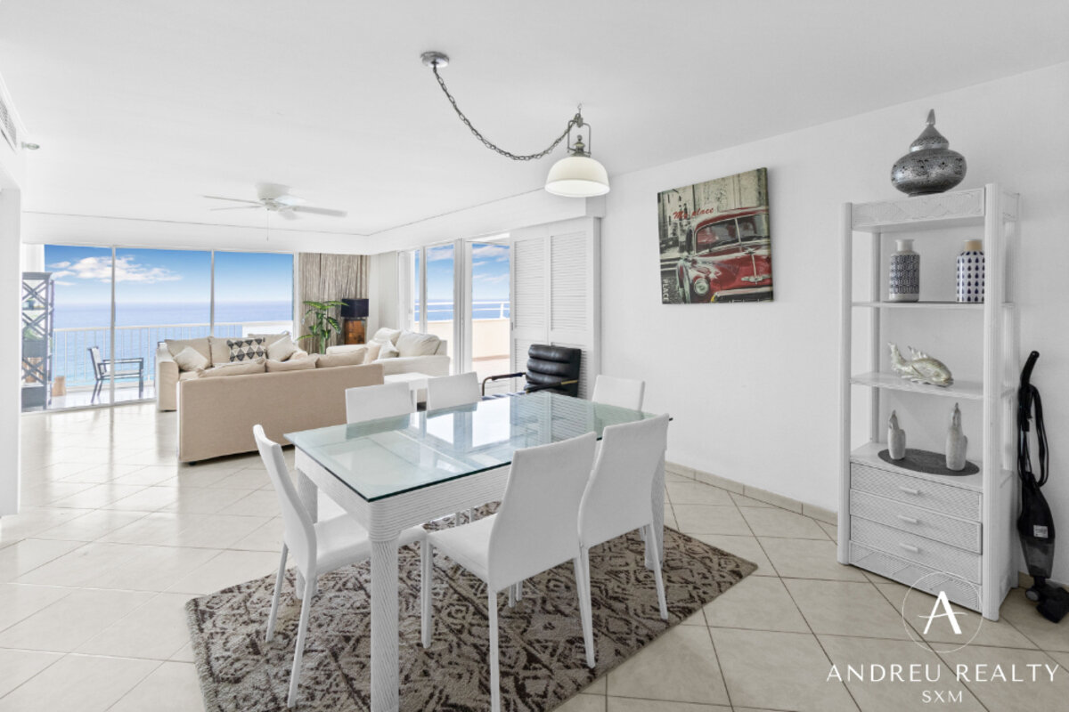 Penthouse Front de mer à Cupecoy