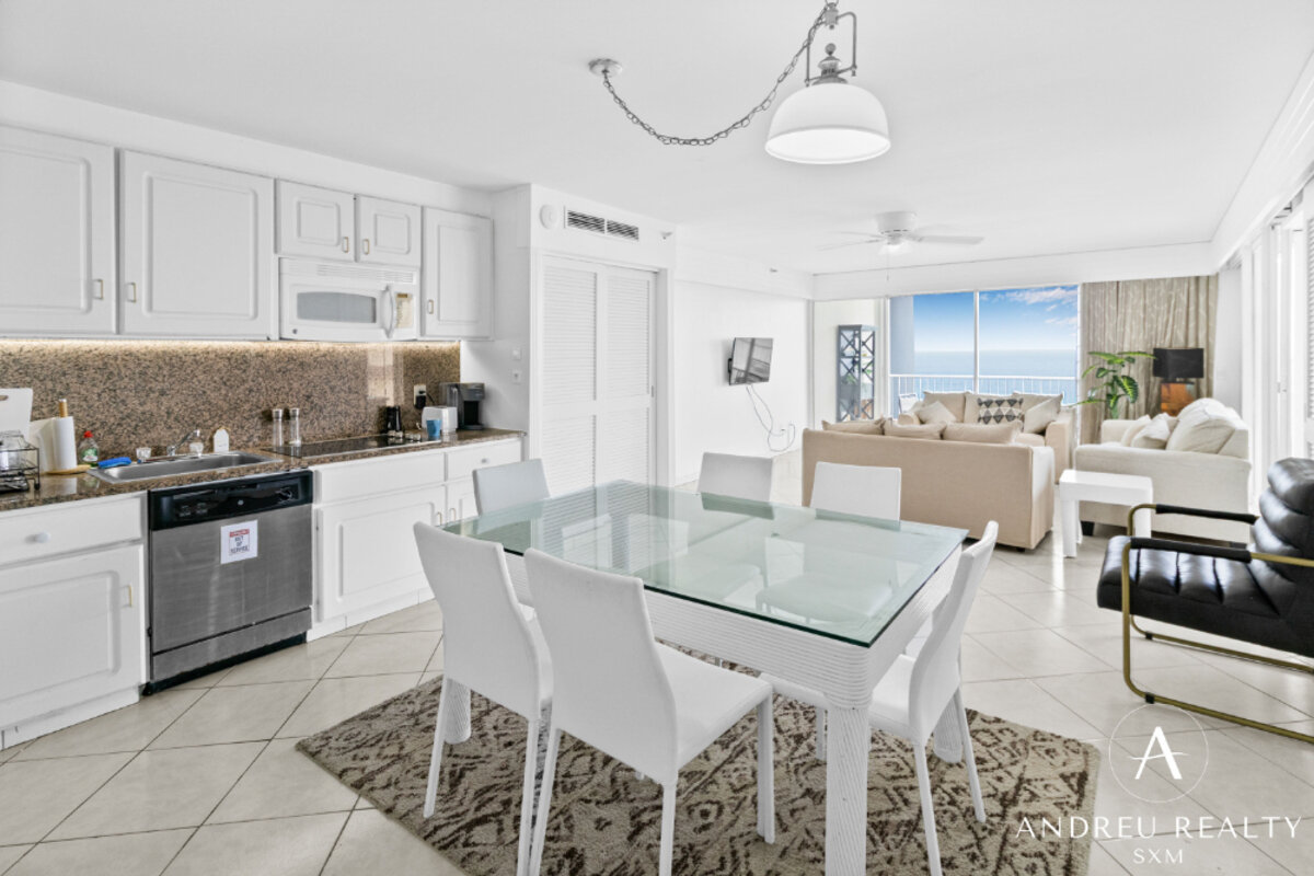 Penthouse Front de mer à Cupecoy