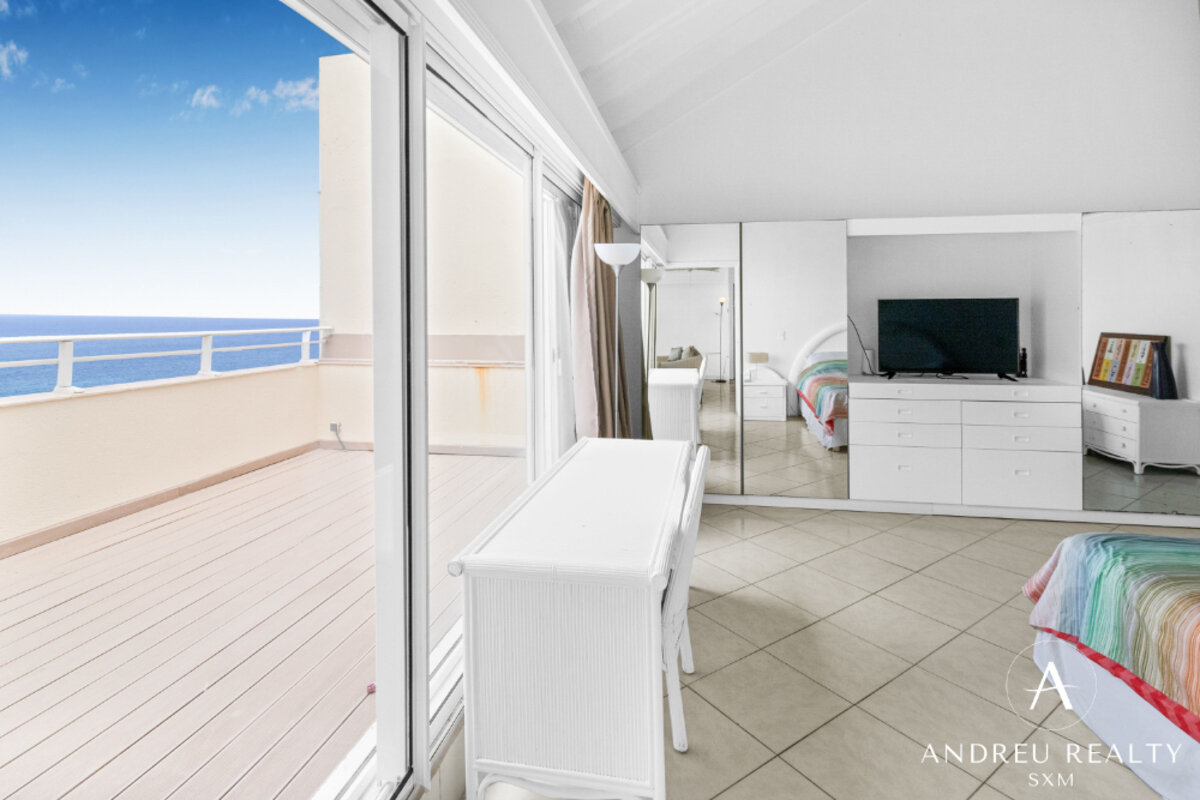 Penthouse Front de mer à Cupecoy