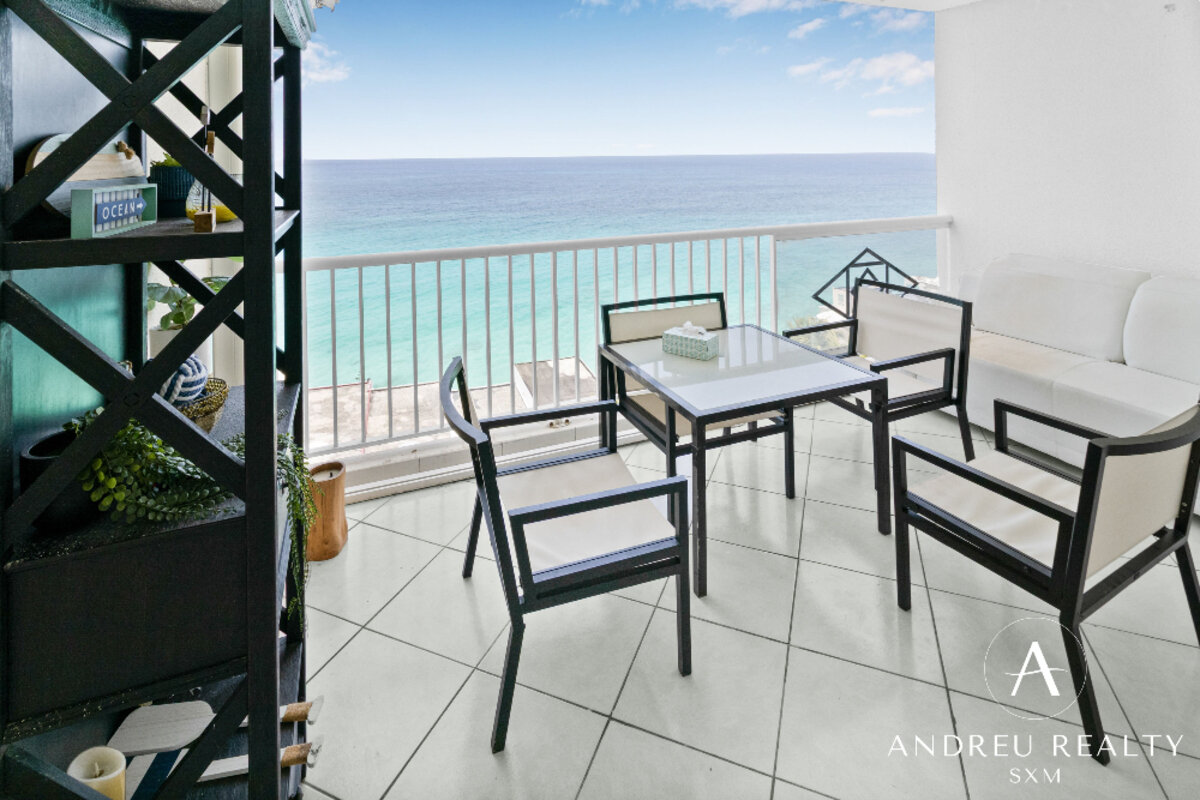 Penthouse Front de mer à Cupecoy