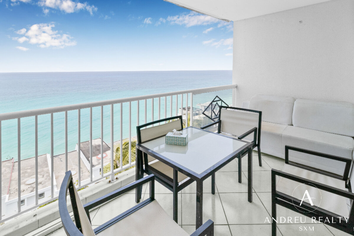 Penthouse Front de mer à Cupecoy