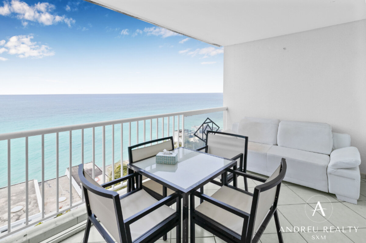 Penthouse Front de mer à Cupecoy