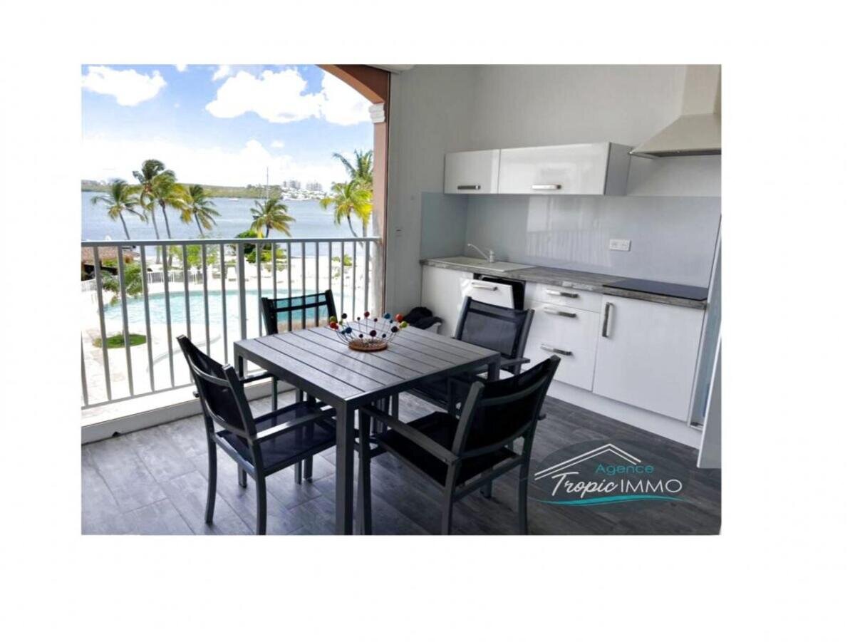 Studio de standing avec vue Piscine & Lagon Résidence Sécu