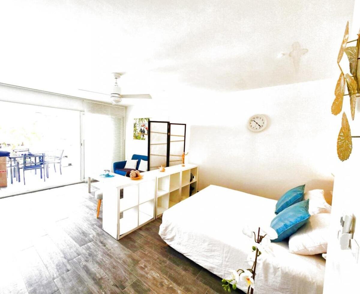 Studio de standing avec vue Piscine & Lagon Résidence Sécu