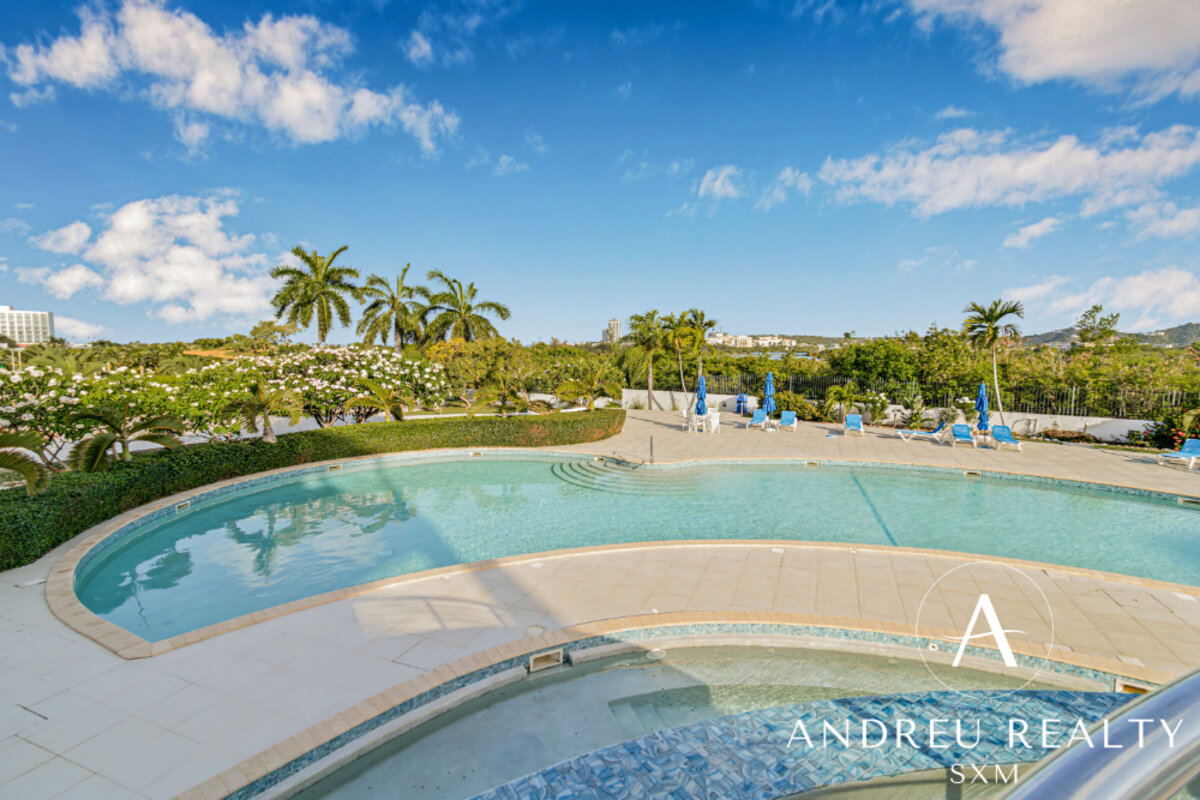 Appartement 1 Chambre avec Grande Terrasse à Maho