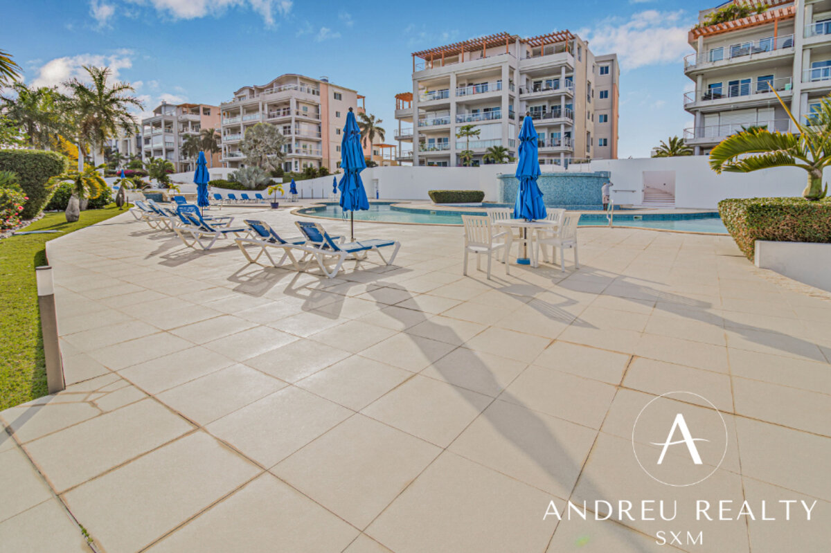 Appartement 1 Chambre avec Grande Terrasse à Maho